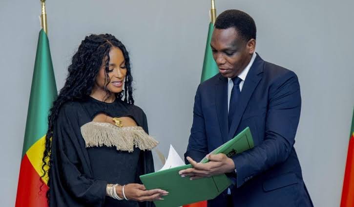 Ciara Makes History as One of the First to Gain Benin Citizenship Through Ancestral Roots Law